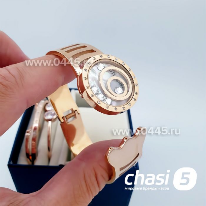 Часы Часы Chopard - набор с браслетами (07728)