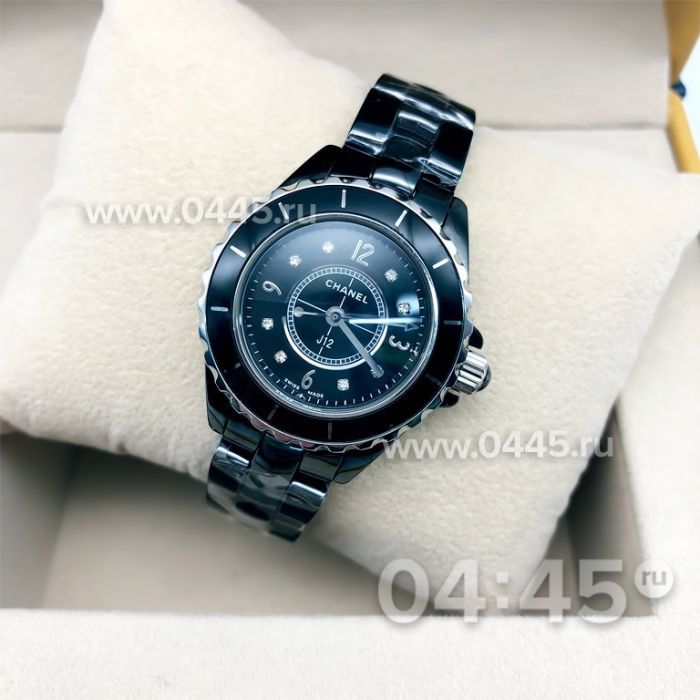 Часы Chanel J12 Black small (08129)