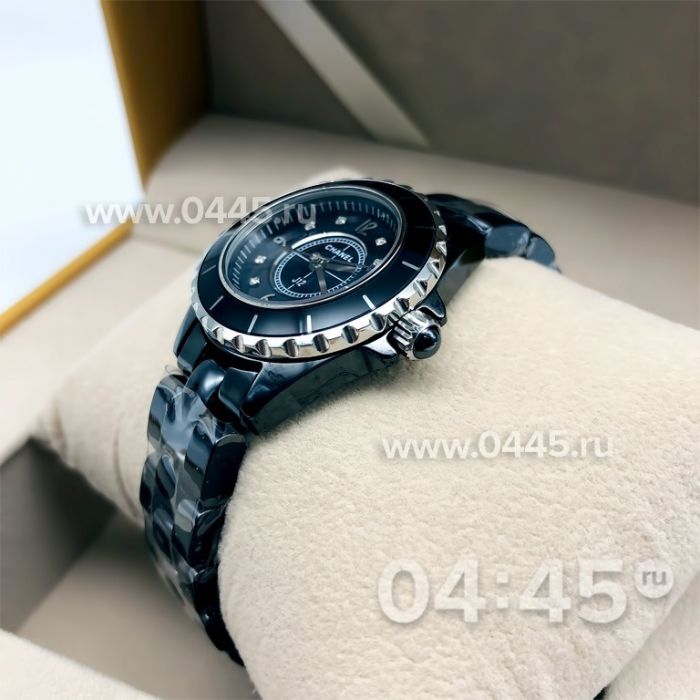 Часы Chanel J12 Black small (08129)