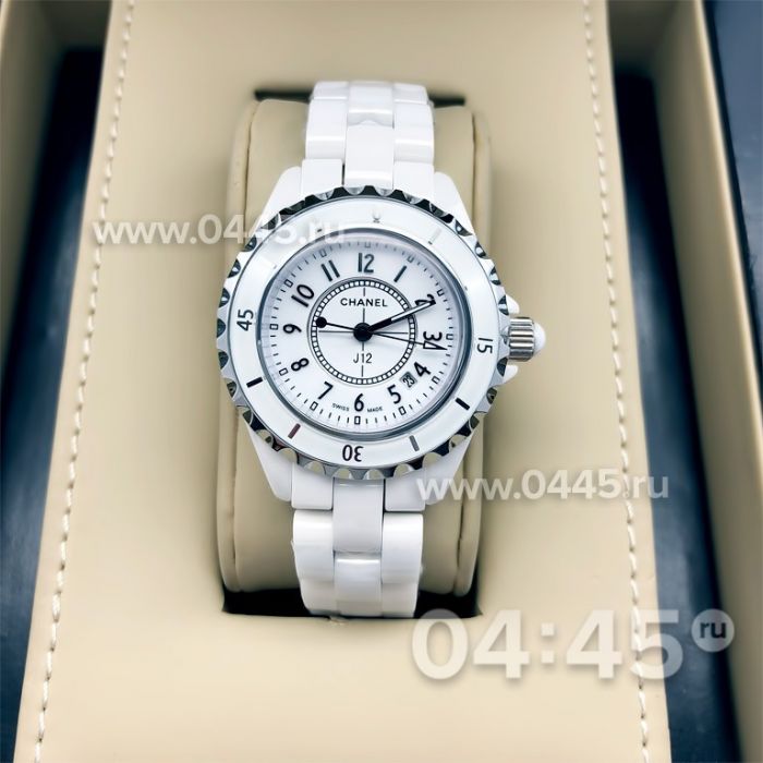 Часы Chanel J12 White small (00915)