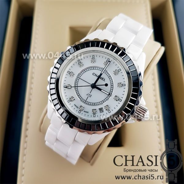 Часы Chanel J12 Diamonds White (00926) Часы Chanel J12 Diamonds White (00926)