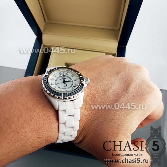 Часы Chanel J12 Diamonds White (00926)