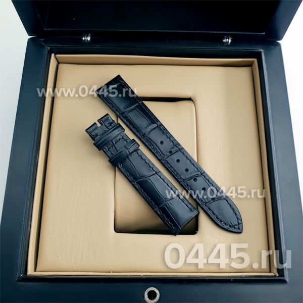 Ремешок Chopard женский без пряжки черный (09866)