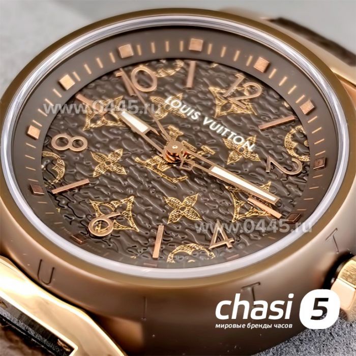Часы Louis Vuitton Tambour Monogram  (24415)