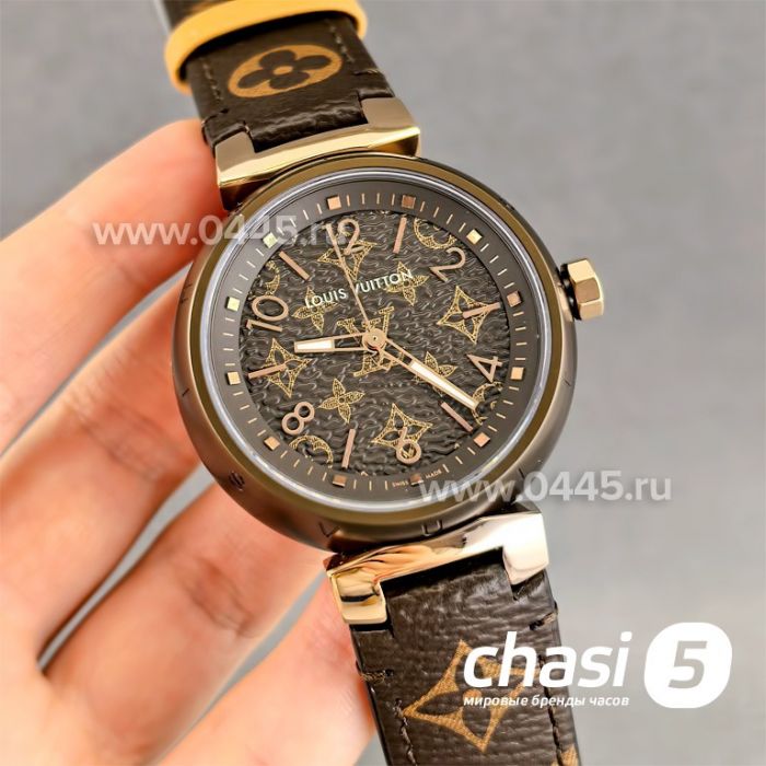 Часы Louis Vuitton Tambour Monogram  (24415)