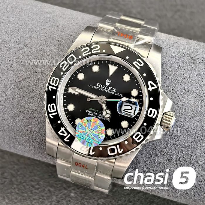 Часы Rolex GMT Master II Black (24038)