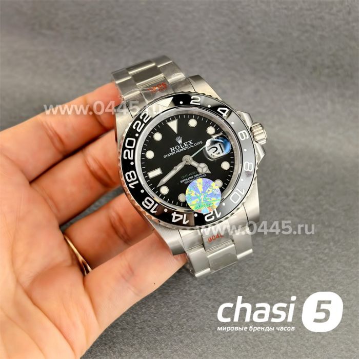 Часы Rolex GMT Master II Black (24038)