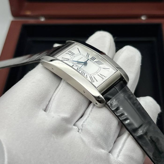 Часы Cartier Tank Americaine - Дубликат (725582)