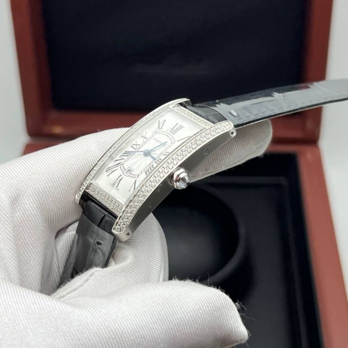 Часы Cartier Tank Americaine - Дубликат (725587)