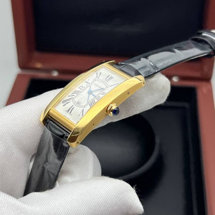Часы Cartier Tank Americaine - Дубликат (725584)