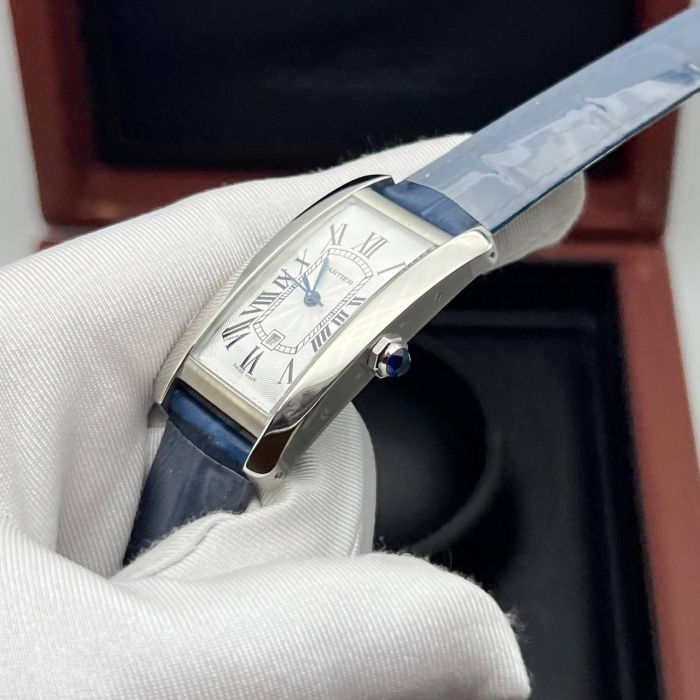 Часы Cartier Tank Americaine - Дубликат (725586)
