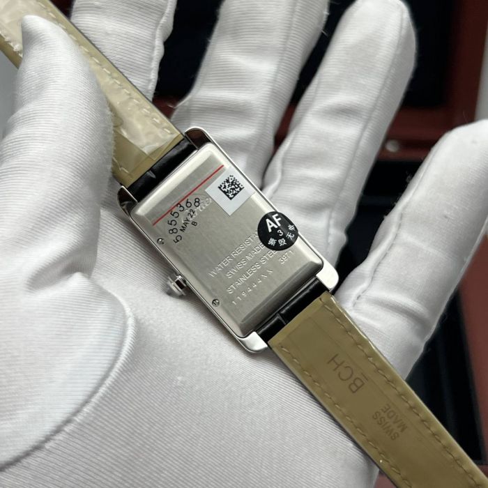 Часы Cartier Tank Americaine - Дубликат (725587)