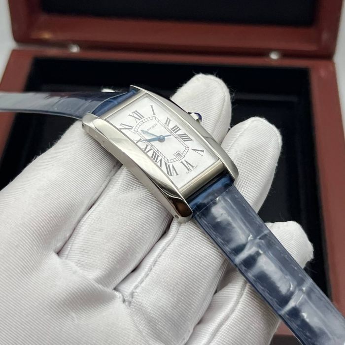 Часы Cartier Tank Americaine - Дубликат (725586)